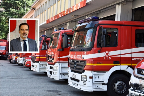 Varese, vigili del fuoco: «Gravi carenze di organico»