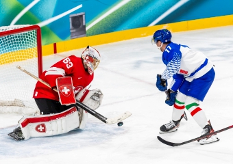 Italhockey fuori dai Giochi: la Svizzera vince 3-0