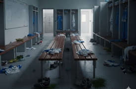 Ladro negli spogliatoi. Fuga con i portafogli