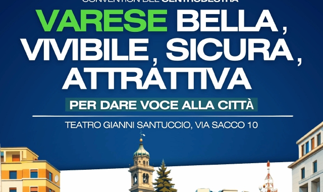 “Varese bella e sicura”. Il centrodestra apre la campagna elettorale
