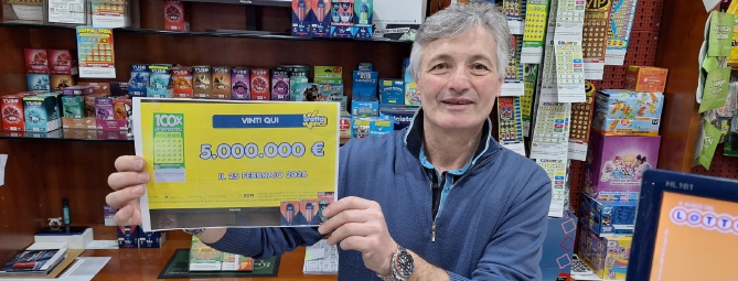 Tg Prealpina: colpo da 5 milioni col Gratta e Vinci