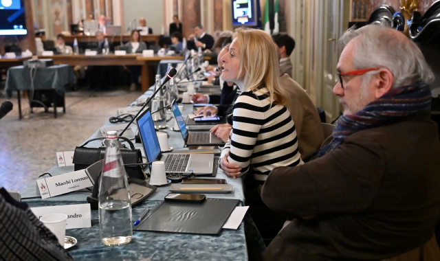 I banchi della maggioranza in Consiglio comunale