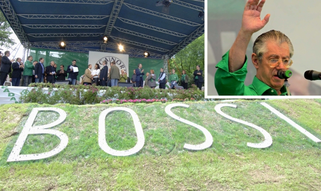 L’ultima Pontida di Bossi, domani l’addio