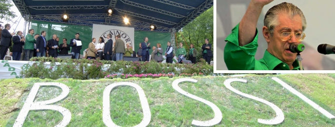 L’ultima Pontida di Bossi, domani l’addio