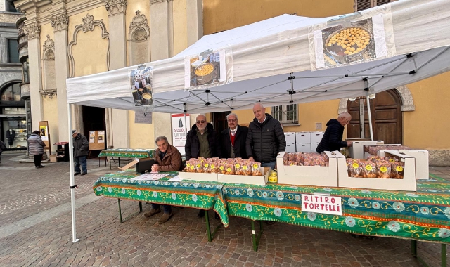 Dalle 10 alle 18.30 sarà aperto in piazza San Giuseppe il banco “Tortellata benefica”