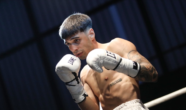 L’italo-argentino Aaron Luna, protagonista del clou di oggi a Varano Borghi