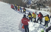 Pericolo valanghe, prove di soccorso in Valle Vigezzo