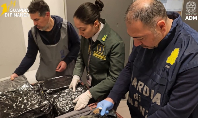Marijuana in valigia, un arresto a Malpensa