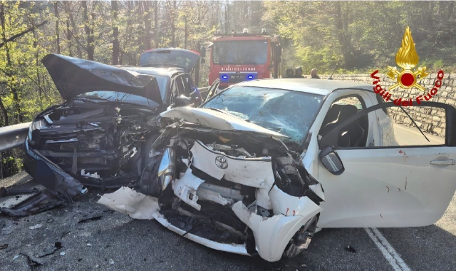 Valle Vigezzo, frontale al rientro dalle feste