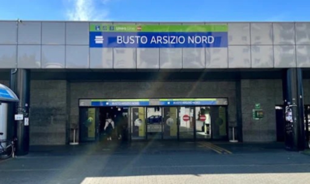 Busto, fumo da un cestino: allarme in stazione
