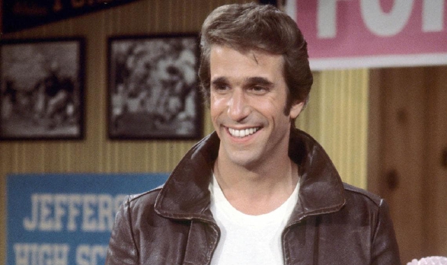 Henry Winkler nei panni di Fonzie in “Happy Days”