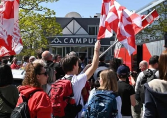 OJM, la carica dei tifosi prima di Cantù