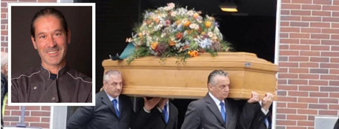Folla per l’addio a Roberto Galparoli