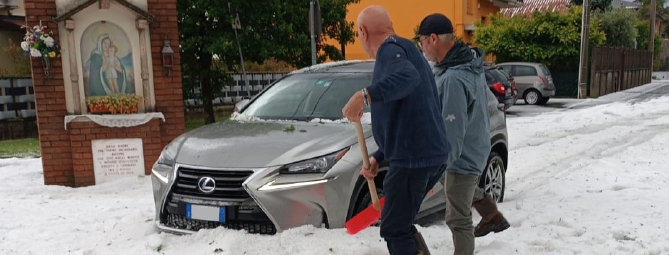 Tg Prealpina: freddo, grandine e allerta maltempo
