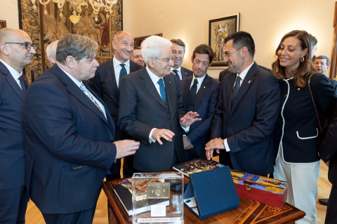 Il Palio di Legnano al Quirinale