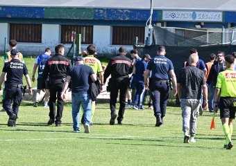 Scintille durante Cesate-Solaro, arbitro scortato dai carabinieri