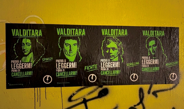 «Scuola impoverita»: studenti contro Valditara, manifesti a Varese