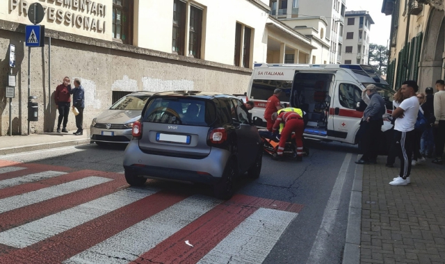 Investite sulle strisce: due 70enni all’ospedale