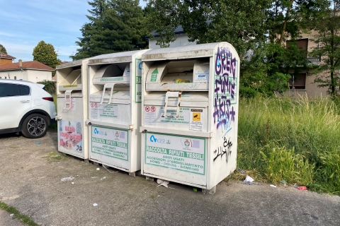 Abiti usati: ritiro porta a porta