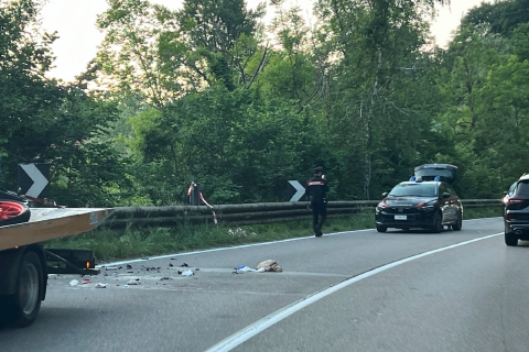 Valganna: scontro tra moto, feriti gravi
