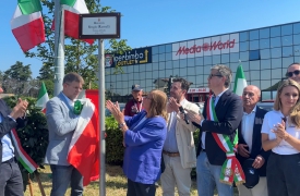 Gallarate, ecco la rotonda dedicata a Ramelli