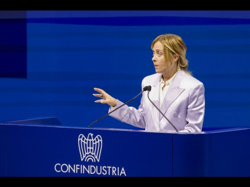 Meloni a Confindustria, subito cantiere per riforma burocrazia