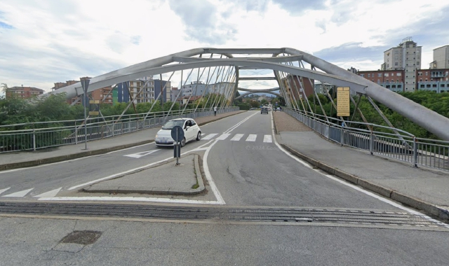 Il terzo ponte sul San Bernardino (foto Google Maps)