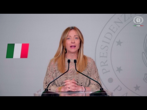 Meloni, faremo tutto il possibile contro gli effetti delle crisi internazionali