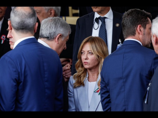 Meloni a Confcommercio, 'vogliamo ridurre ancora carico fiscale sul ceto medio'
