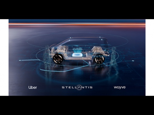 Stellantis, Wayve e Uber insieme per sviluppare robotaxi senza conducente
